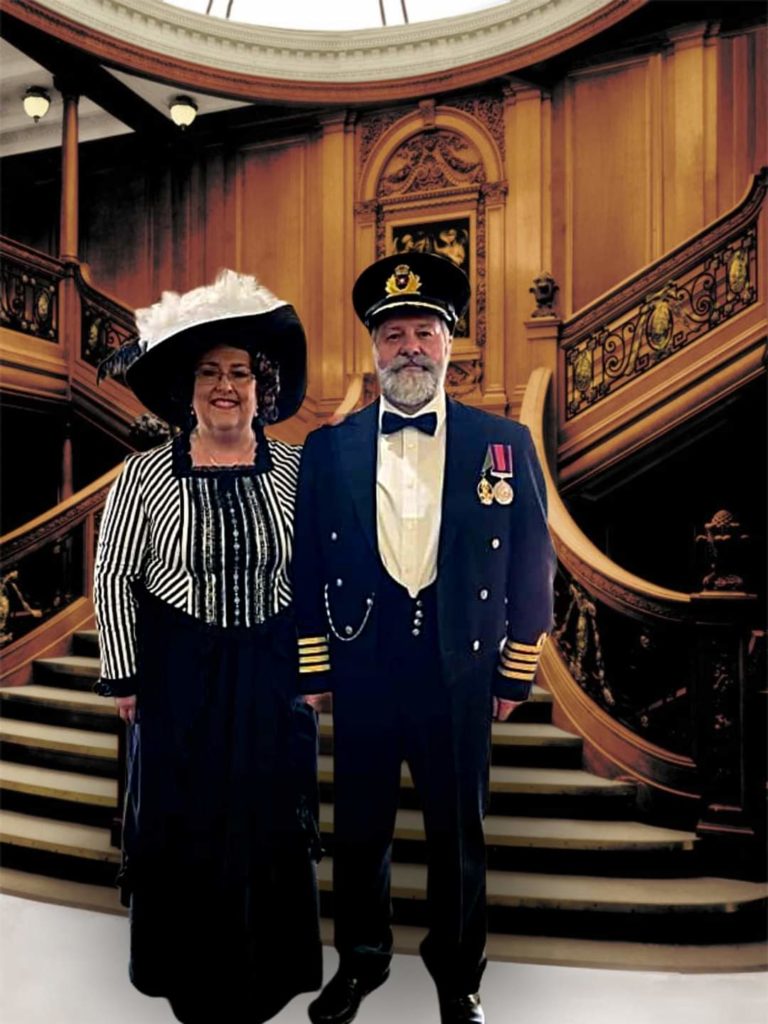 An evening on Titanic with Captain Smith and Molly Brown
